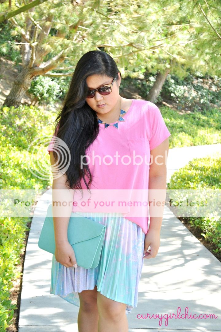 Curvy Girl Chic - Plus Size Fashion Blog: hello high-lo plus size outfit of the day