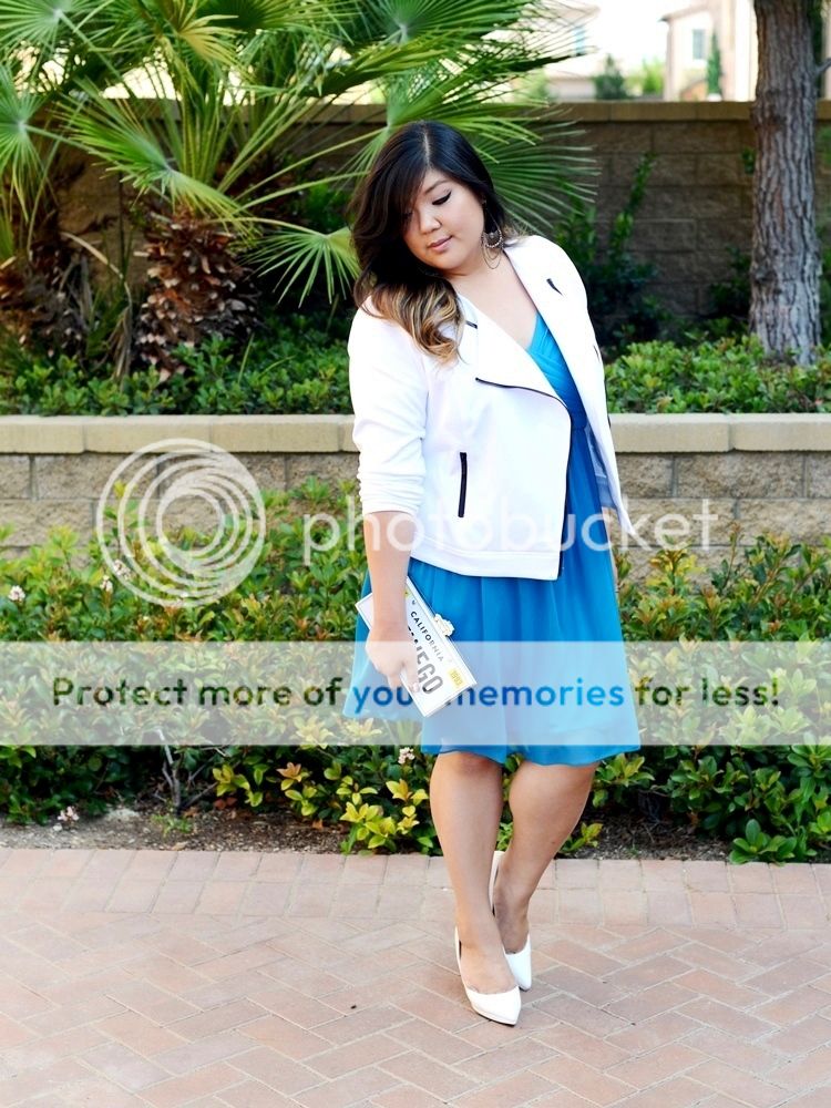 Curvy Girl Chic Plus Size Fashion Blog Bridesmaid Dress Restyled