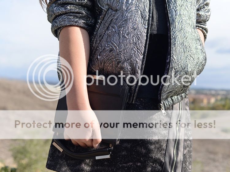 Curvy Girl Chic Plus Size Fashion Blog Isabel Marant pour H&M Jacket and Simply Be Skirt