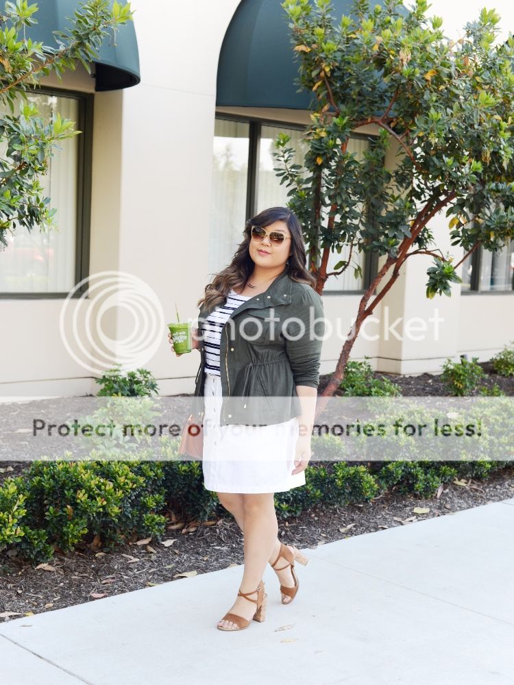 Curvy Girl Chic Plus Size Fashion Blog Allison Teng Old Navy Never Basic Tees Outfit