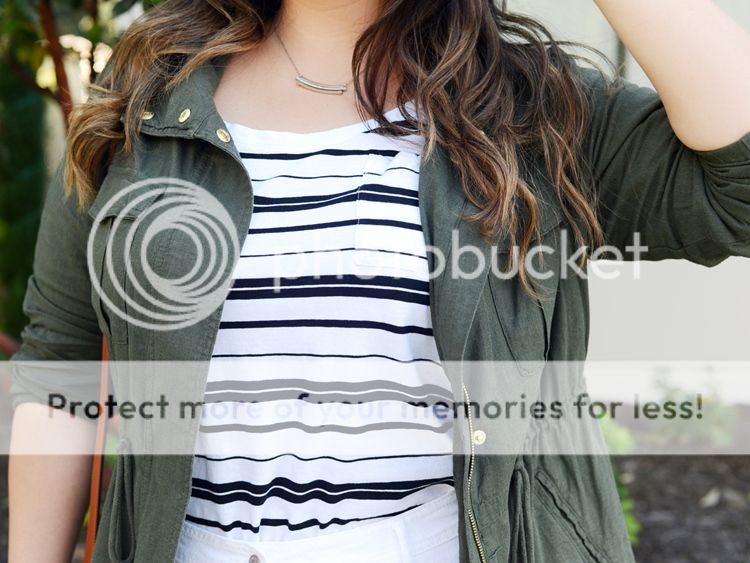 Curvy Girl Chic Plus Size Fashion Blog Allison Teng Old Navy Never Basic Tees Outfit