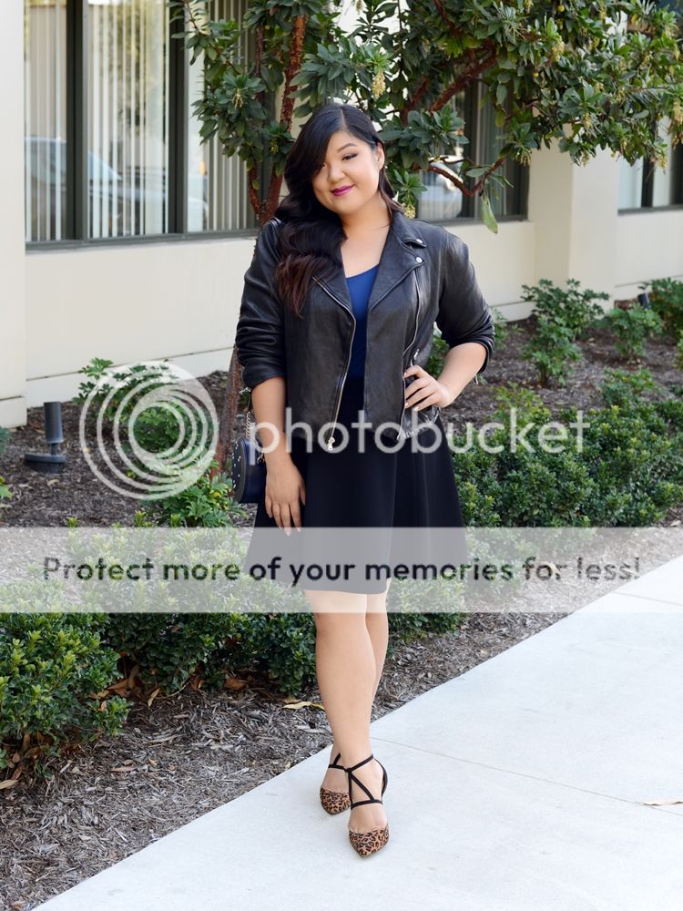 photo Fit for Me Tank Leather Jacket Skater Skirt Look 3.jpg