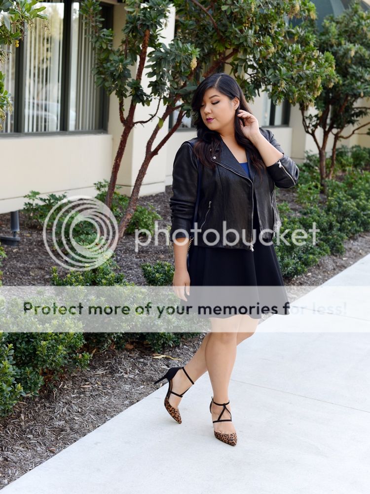 photo Fit for Me Tank Leather Jacket Skater Skirt Look.jpg
