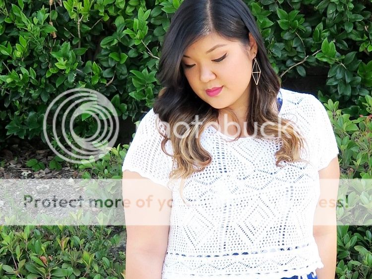 Curvy Girl Chic Plus Size Fashion Blog Karen Kane Gwynnie Bee Palm Print Tank Dress Lilly Pulitzer Target Tote