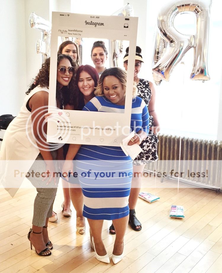 Curvy Girl Chic Plus Size Fashion Blog Fit for Me Fruit of the Loom FFFWeek Recap