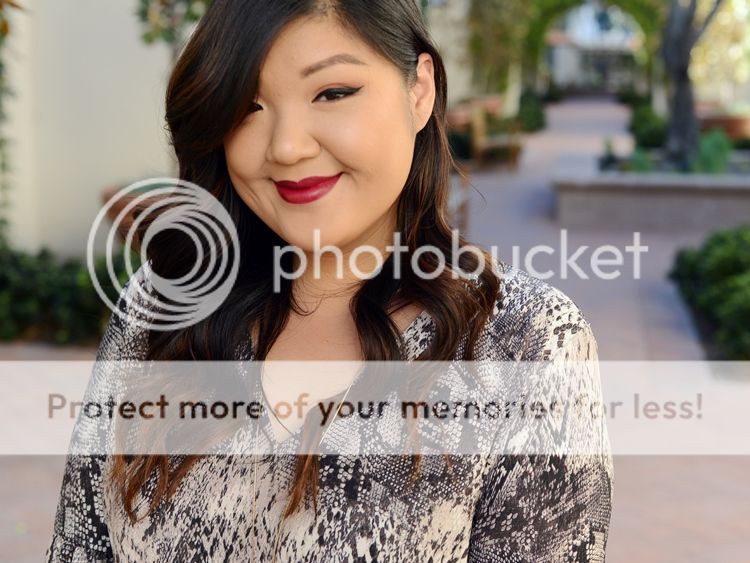Curvy Girl Chic Plus Size Fashion Blog Bite Beauty Amuse Bouche Lipstick in Beetroot