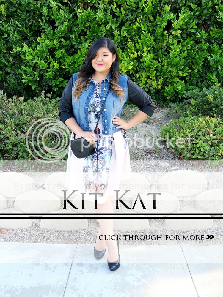 Curvy Girl Chic Plus Size Fashion Blog Corey Lynn Calter Dress Plus Gwynnie Bee Cat Bag