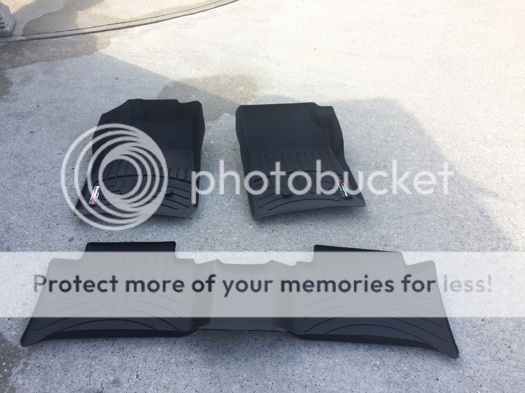 Weather Tech Floor Mats for Crew Cab Chevy Colorado & GMC Canyon