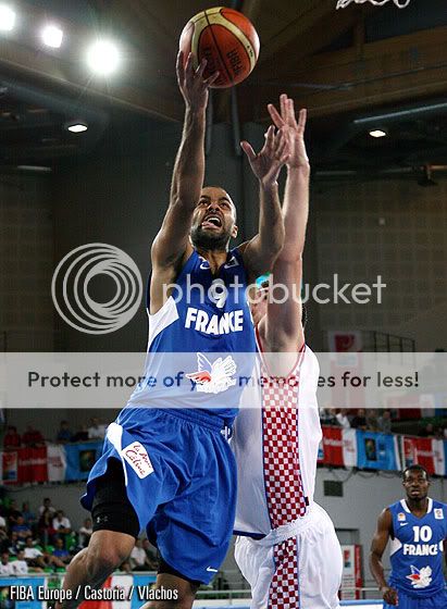 Parker é o vice-líder em médias de pontos no EuroBasket 2009 (Foto por FIBA Europe/Castoria/Vlachos)