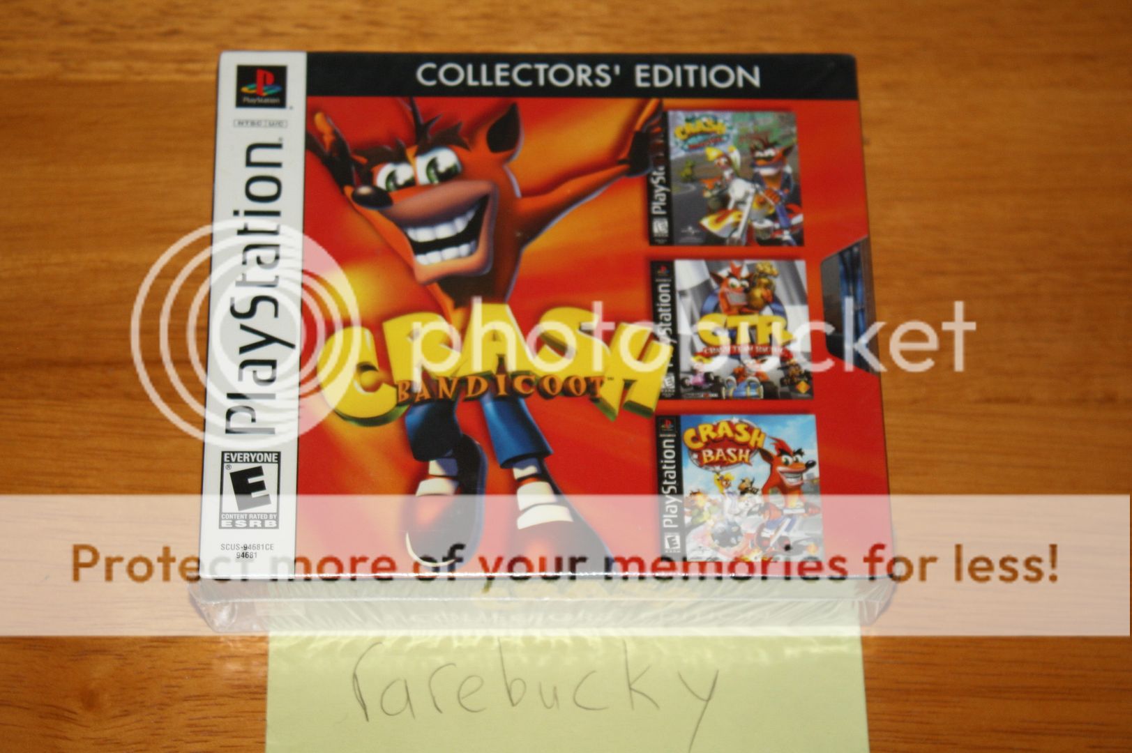 Crash Bandicoot Collectors Edition (PS1 PSX Playstation) NEW SEALED