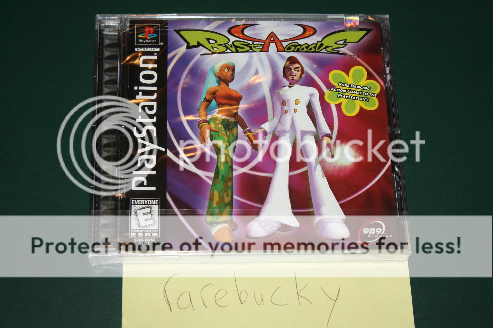 Bust A Groove (PS1 PSX Playstation) NEW SEALED YFOLD W/UPC, MINT