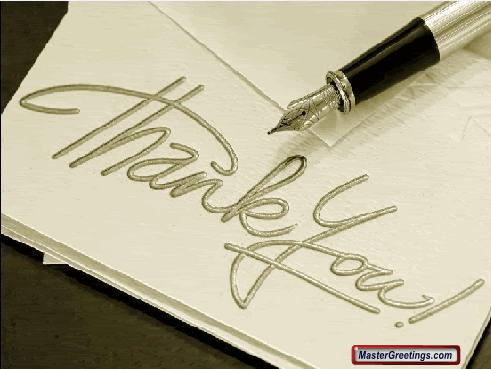 Thank You Comments